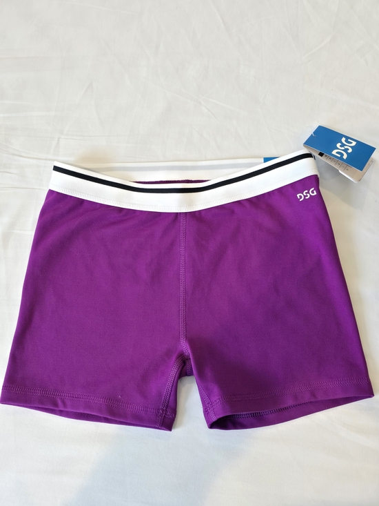 DSG Other - DSG Girls Purple Momentum Shortie Bike Shorts. Size M. Nwt
